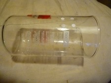 Genuine Replacement Cafetiere Glass Beaker 3 Cup 0.35L 13cm tall 7cm diameter