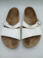 Birkenstock Birkis Size 5 38 White Sandals Narrow Fit 