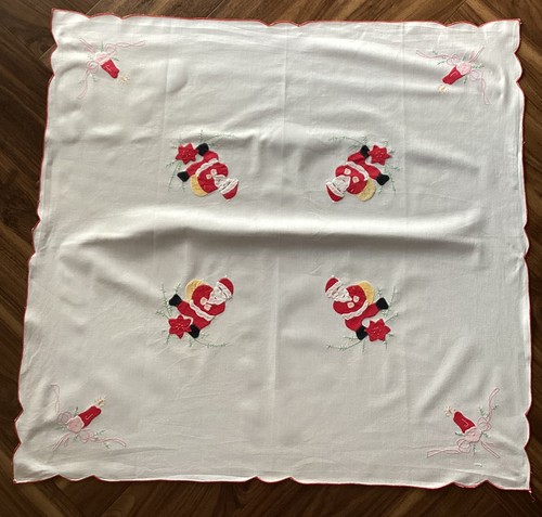 Christmas vintage embroidered - christmas,