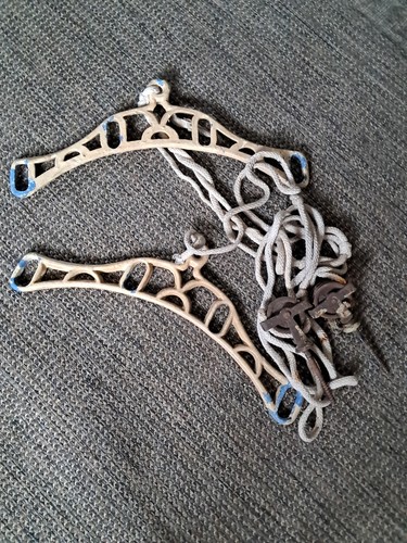 Antique ceiling clothes pulley - clothes,
