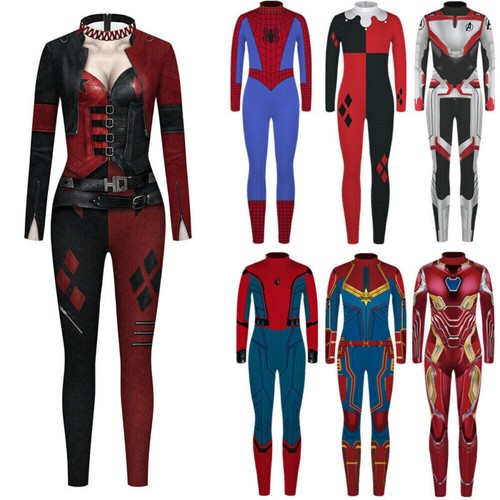 Hot unisex superhero jumpsuit - hot,