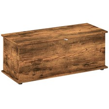 Homcom storage chest - with, lid