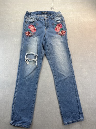 Boohoo rose flower embroidered - boohoo,