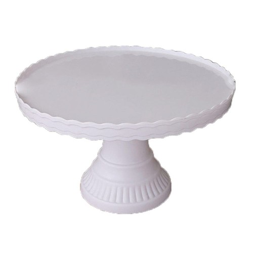 Plastic round cake stand - plastic,