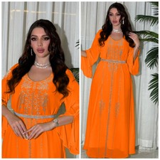 Dubai Women Abaya Maxi Dress
