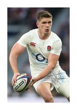 Owen Farrell A4 England Rugby