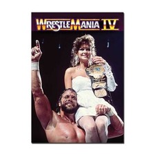 WWE WrestleMania 4 Poster |