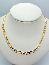 9ct Yellow Solid Gold Figaro