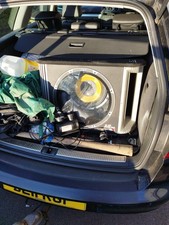 Vibe Black Death 12inch Bandpass Bass Box Speaker