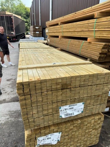 Treated roofing batten 50 - roofing, 25