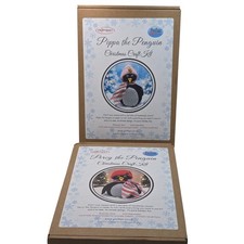 Pinflair Creative Crafts Percy & Pippa The Penguin Christmas Craft Kit