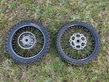 KTM SX SXF EXC 21” Front & 19” Rear Wheels & Tyre Set 125 250 350 450 EXCEL 