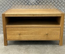 Laura Ashley Brompton 1 Drawer Tv Unit Solid Oak ? Delivery Avail