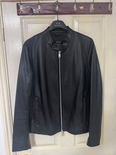 Armani Exchange Leather Jacket