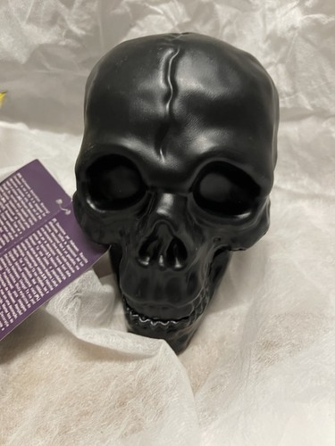 Black plastic skull for - skull,