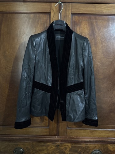 Emporio armani black velvet - black,