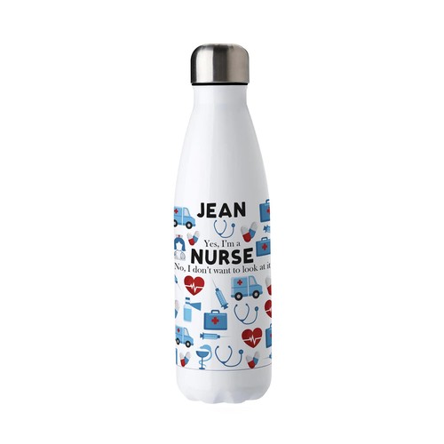 Personalised nurse water - nurse,