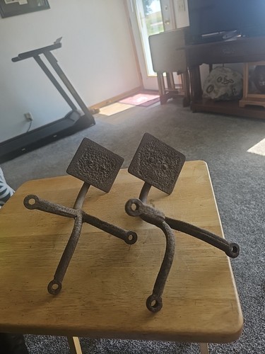 Antique cast iron horse - cast,