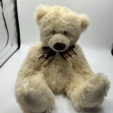 Sainsburys Teddy Cream Tartan