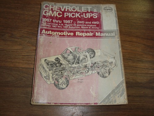 Haynes chevrolet gmc pick ups - chevrolet,