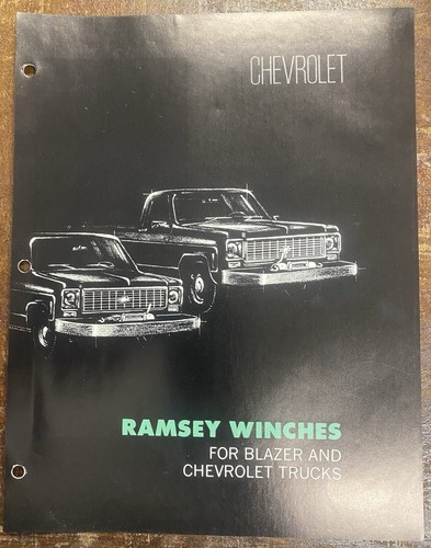 Ramsey winch brochure 1973 - brochure,
