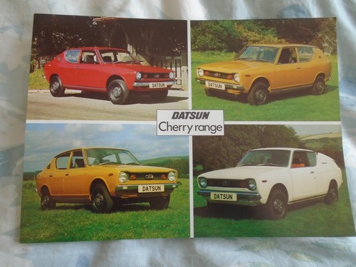 Datsun cherry range brochure - cherry,
