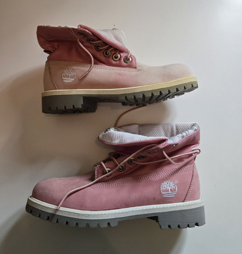 Timberland kids pink - timberland, leather