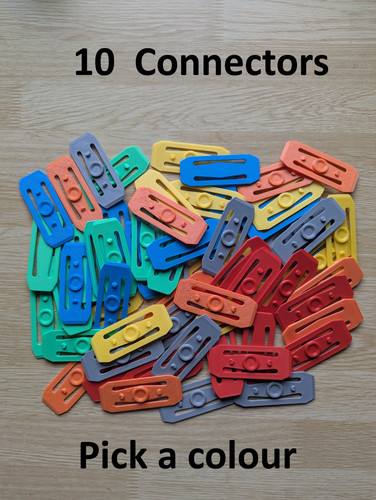 10x hot wheels track connector - 10x,