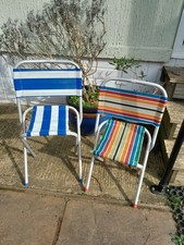 2 vintage fold up children's
