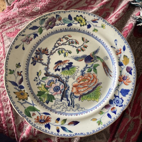 Antique davenport stone - antique, china