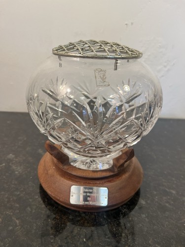 Caithness cut crystal rose - caithness,