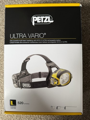 Petzl ultra vario - ultra, headlamp