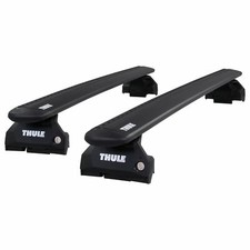 Thule WingBar Evo Black Roof Bars Set for BMW 3 Series Saloon E90 05-12 Fixpoint