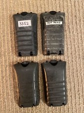 Ex Police 4 x Motorola MTH radio rear covers. Used. A13. 
