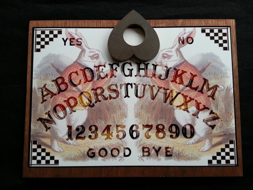 Wooden ouija board bizarre - board,