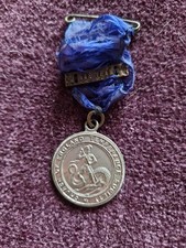 Church Of England Temperance Society Medal - And 1 Year Bar- 1900?