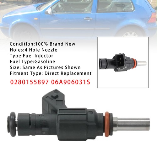 1pcs fuel injector for golf - fuel, vw