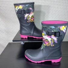 Joules Rain Boots Womens Size