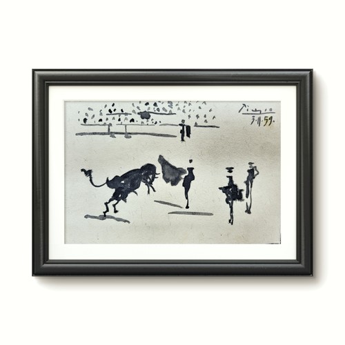 Pablo picasso 1959 ink - pablo,