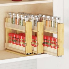 Bamboo Pull Out Spice Rack