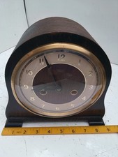 ANTIQUE/VINTAGE SMITHS/ENFIELD CHIMING MANTEL CLOCK IN FWO