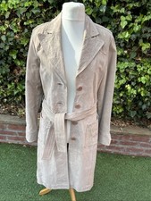 Miss Selfridge Suede Long Coat
