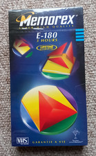 Memorex SHQ E-180 Blank VHS