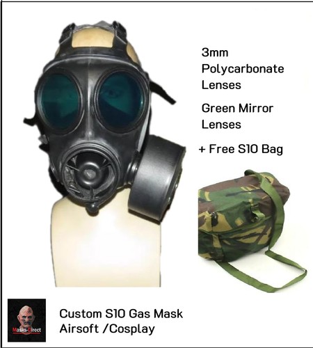 S10 gas mask single filter - s10,