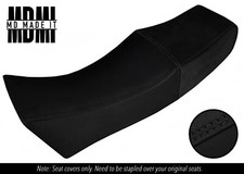 FITS MOTO GUZZI LE MANS 1000 V CUSTOM DUAL VINYL SEAT COVER BLACK