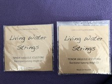 Living Water Tenor Ukulele Strings - Custom dGBE - 2 sets