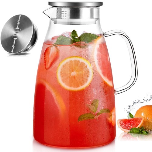 Glass pitcher with - glass,