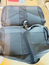 VW T5 T5.1 T6 Transporter ~ Double Bench Seat Cover ~ Simora Cloth Trim ISOFIX