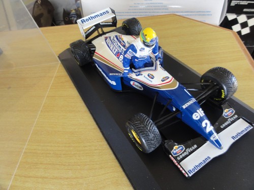 Minichamps ayrton - 1/18, f1