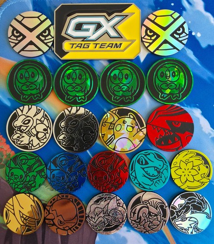 Pokemon metal coins - pokemon,